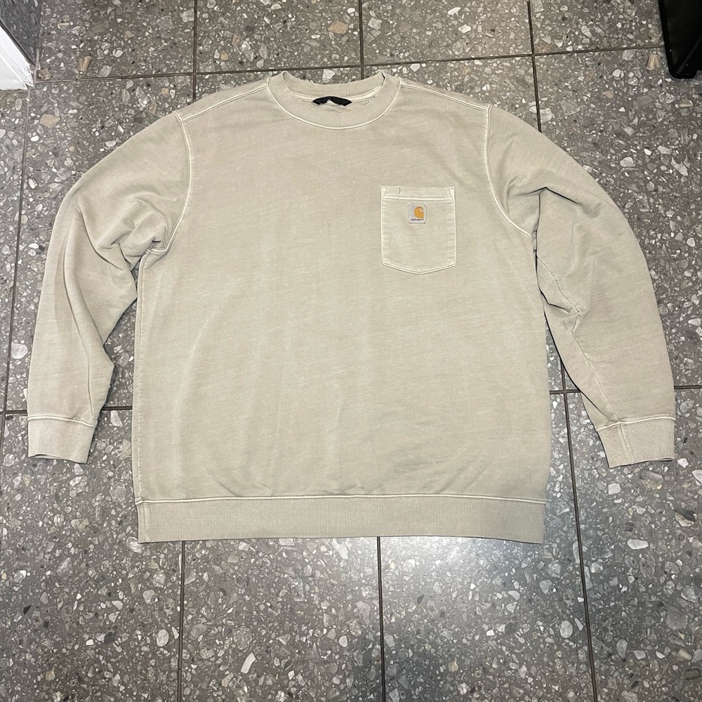 Carhartt Men's Durham Garment Dyed Crewneck Sweatshirt XL